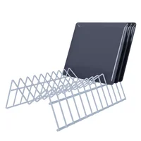 Suporte Vertical para Pratos Branco 12 Espaços Dicarlo