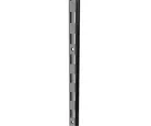 Trilho Fixo Rasgo Duplo 200cm Preto Dicarlo
