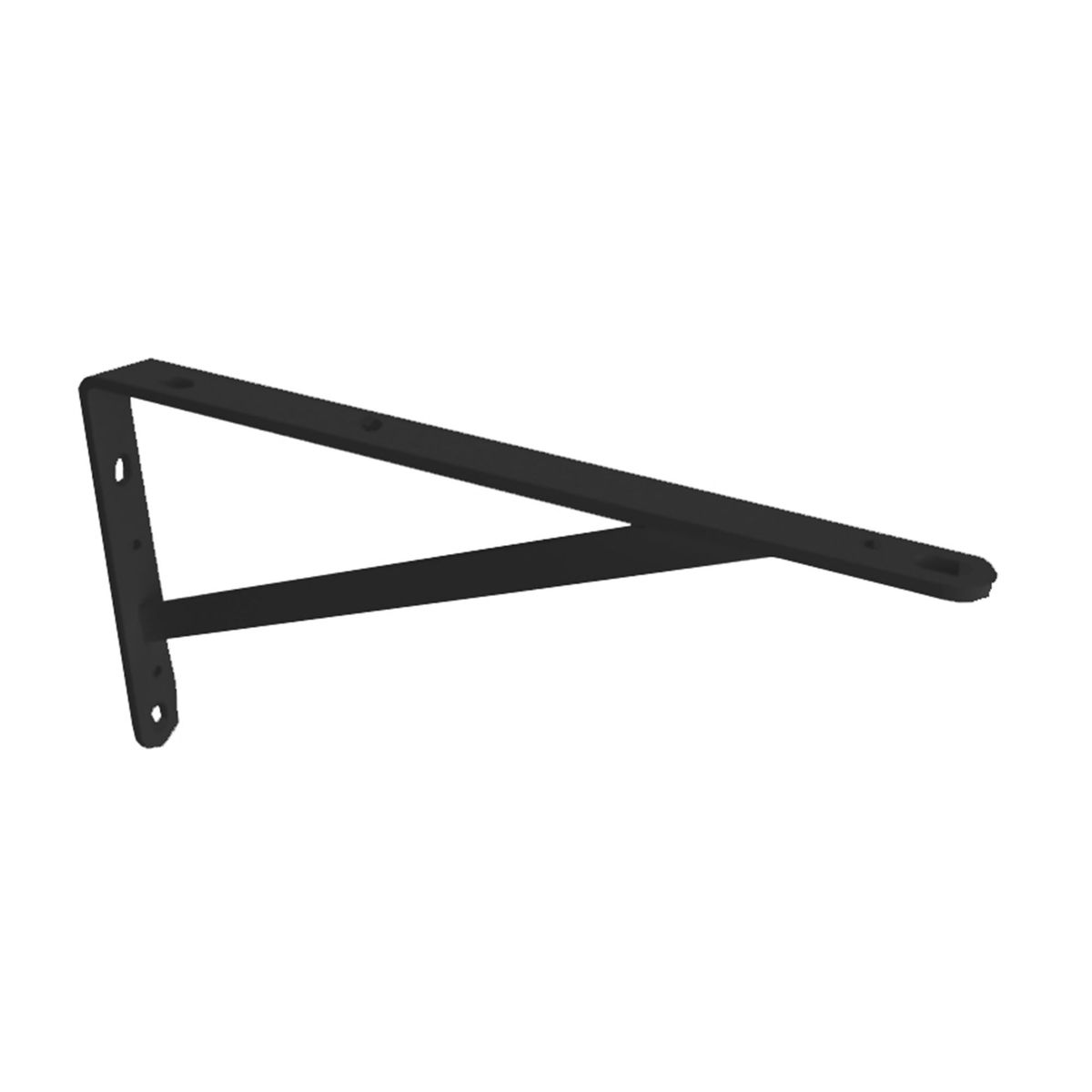 Suporte L Mão Francesa Reforçado Preto Multivisão, marca Multivisão - Foto Principal