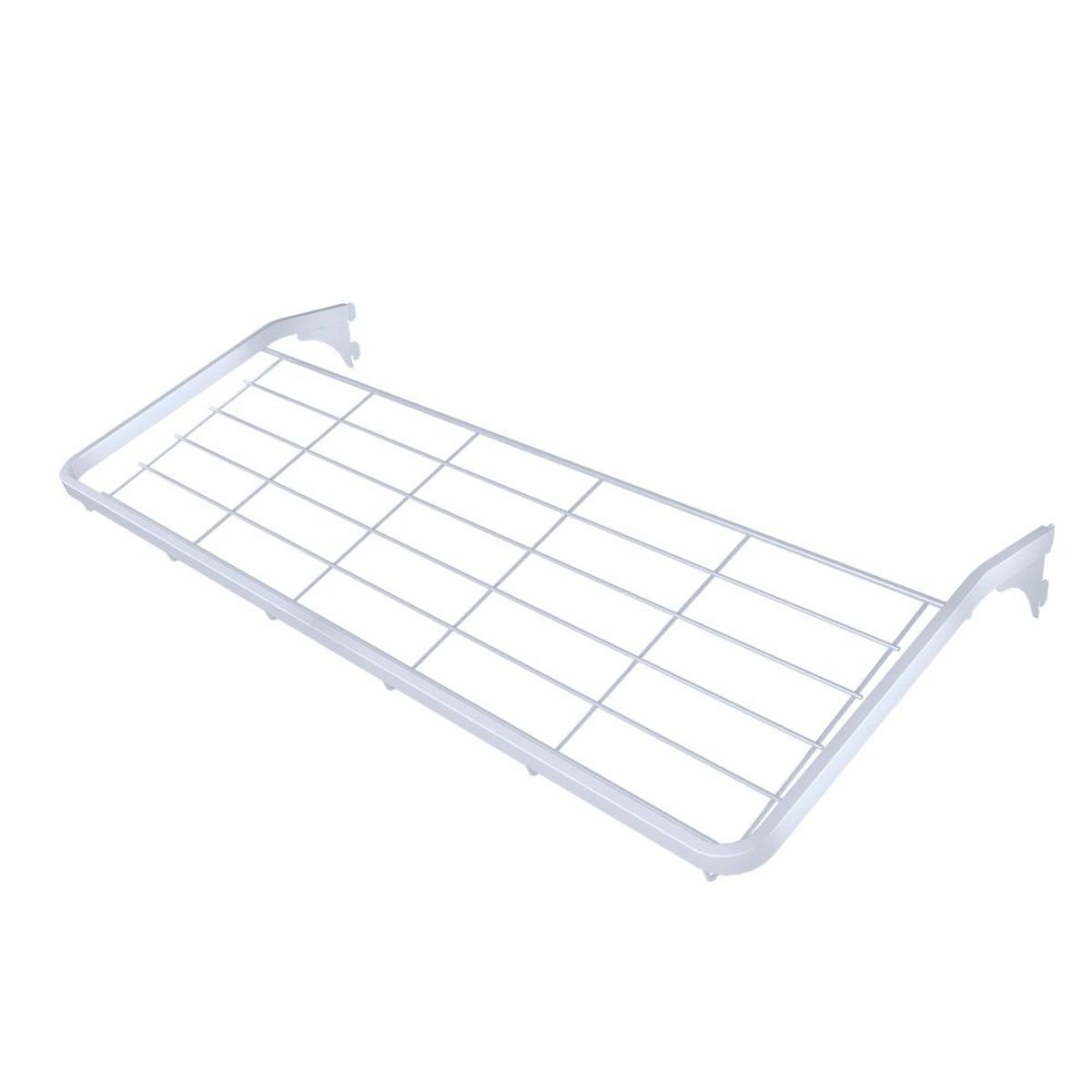 Sapateira Closet 60x40cm para Trilho Branco, marca Dicarlo - Foto Principal