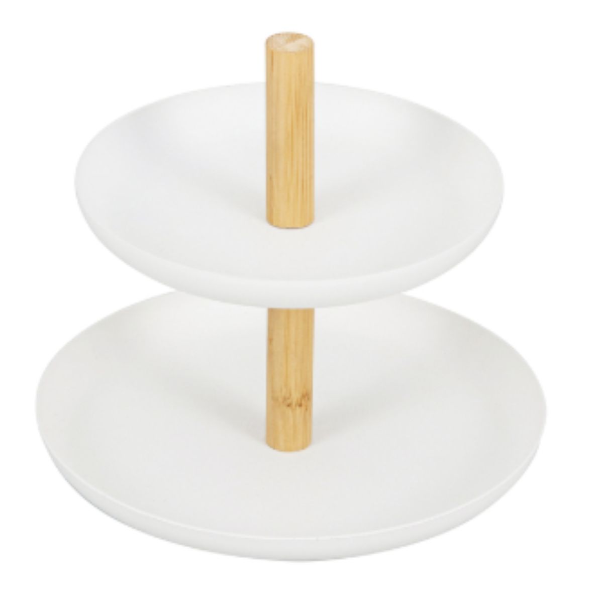Porta-acessórios de Metal e Bambu 16cm - Oikos, marca Oikos - Foto Principal