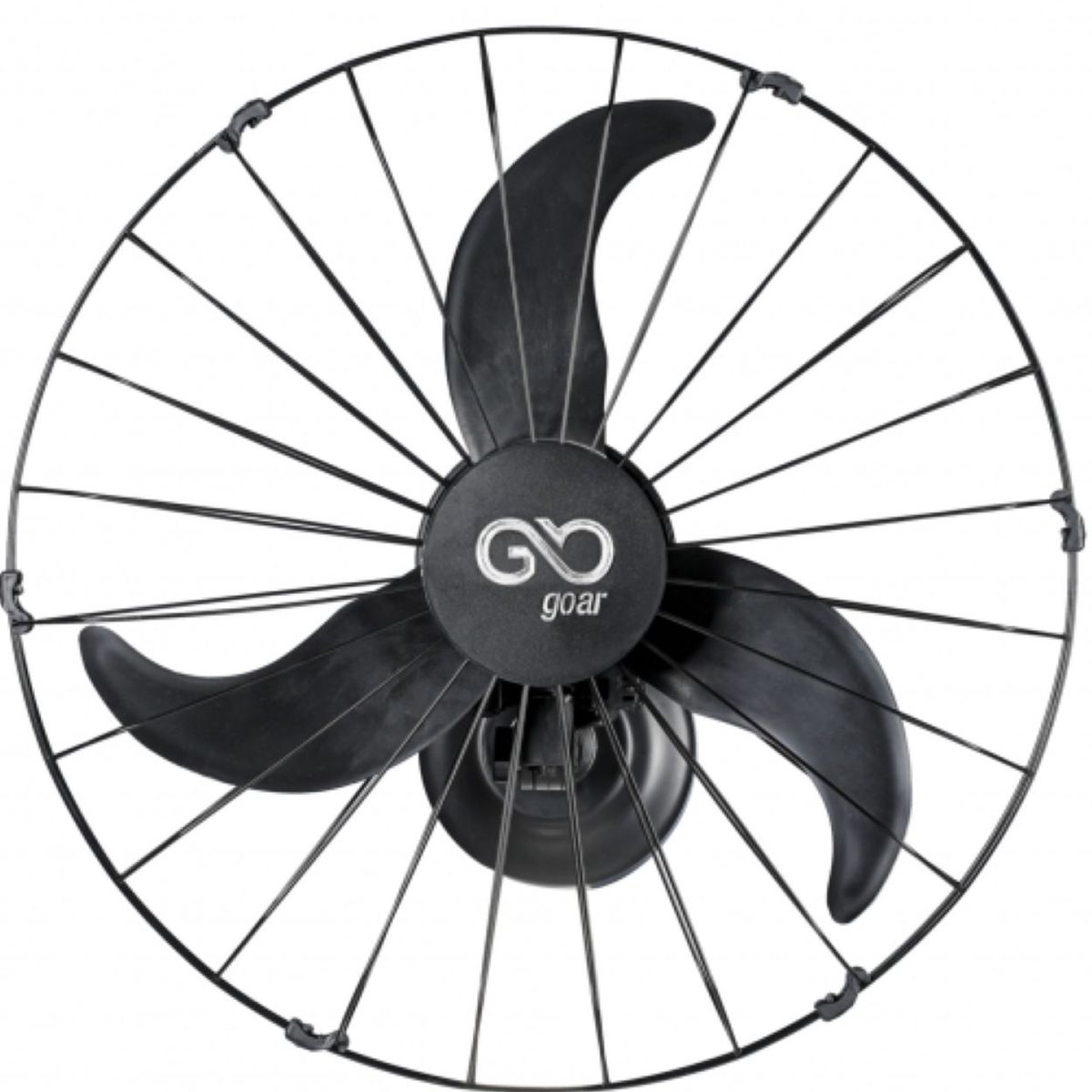 Ventilador V60 Parede Oscilante Preto Bivolt Goar, marca Goar - Foto 2