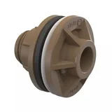 Adaptador Flange Soldavel / Roscável Caixa De Água marrom 50mmx1.1/2
