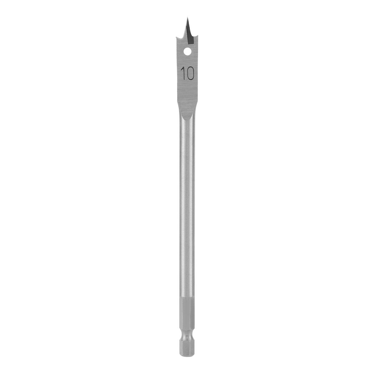Broca Chata para Madeira, 10 Mm, Comprimento 6 Pol. (150 Mm), marca Mtx - Foto Principal