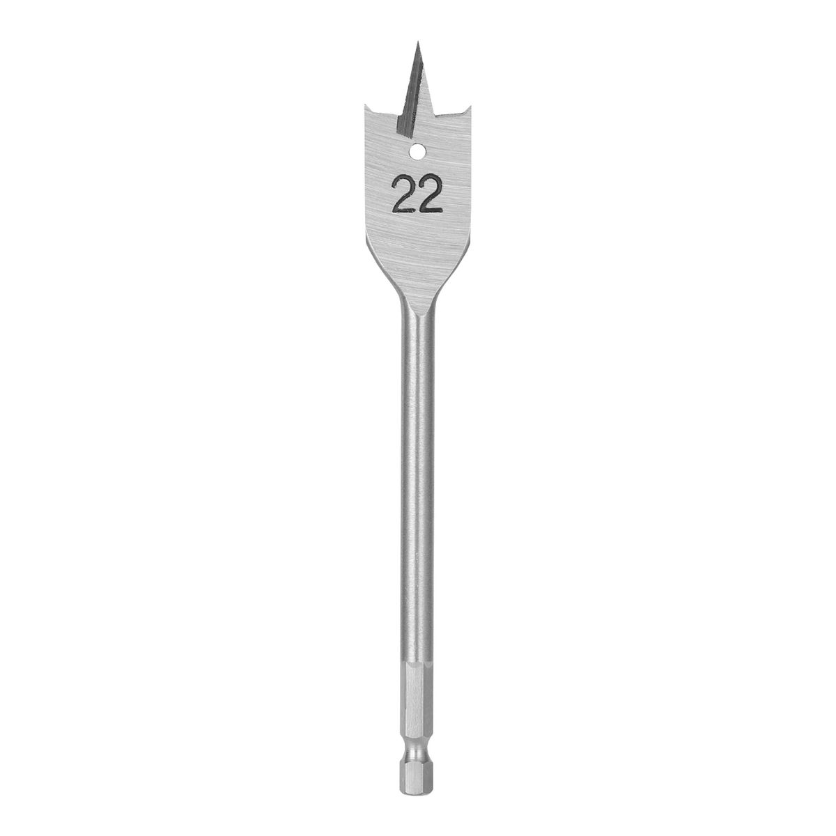 Broca Chata para Madeira, 22 Mm, Comprimento 6 Pol. (150 Mm), marca Mtx - Foto 2