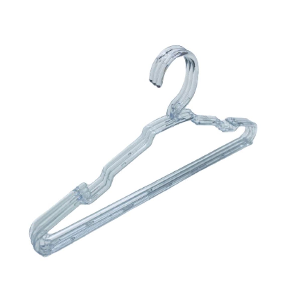 Conjunto com 3 Cabides Infantis em Cristal Transparente, marca Popbaby - Foto Principal