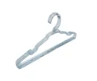 Conjunto com 3 Cabides Infantis em Cristal Transparente