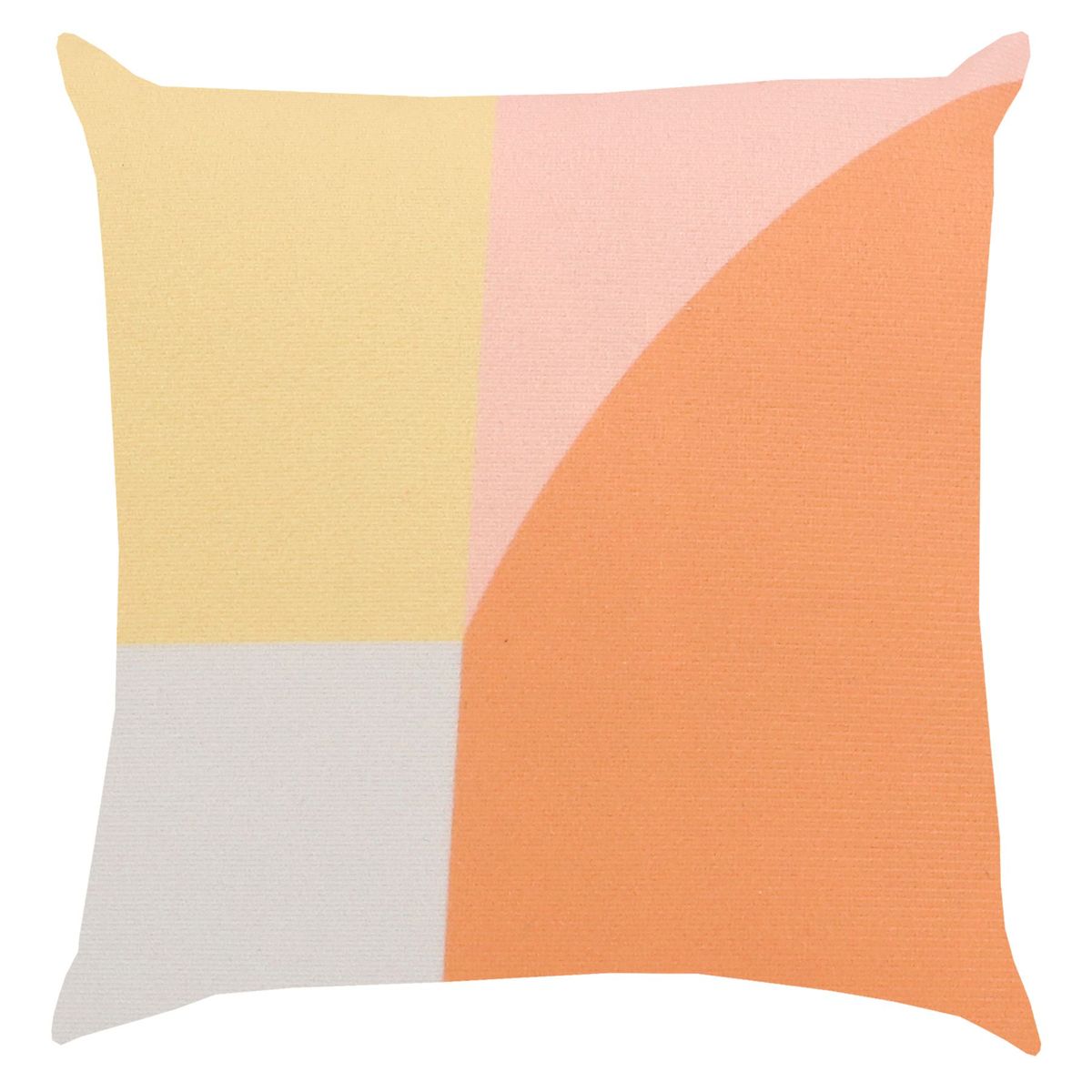 Almofada Cheia 43 Cm X 43 Cm  Veludo Happy Geo Laranja, marca  - Foto Principal
