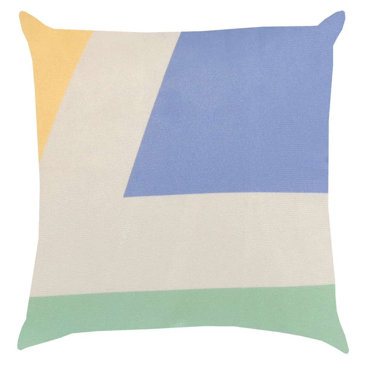 Almofada Cheia 43 Cm X 43 Cm  Veludo Happy Geo Verde, marca  - Foto Principal