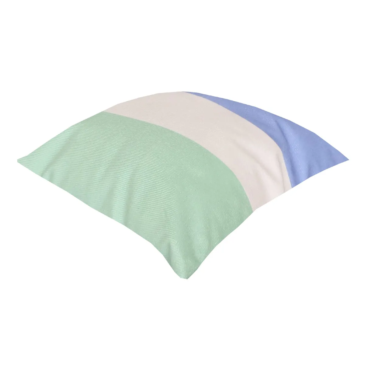 Almofada Cheia 43 Cm X 43 Cm  Veludo Happy Geo Verde, marca  - Foto 2