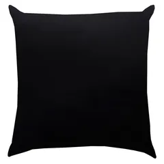 Almofada Cheia 40 Cm X 40 Cm  Preto