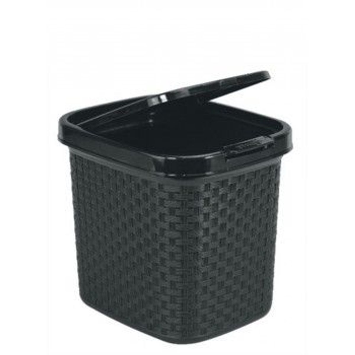 Lixeira  4,5l Branca com Tampa Acionada Por Botão, marca Nitron - Foto Principal