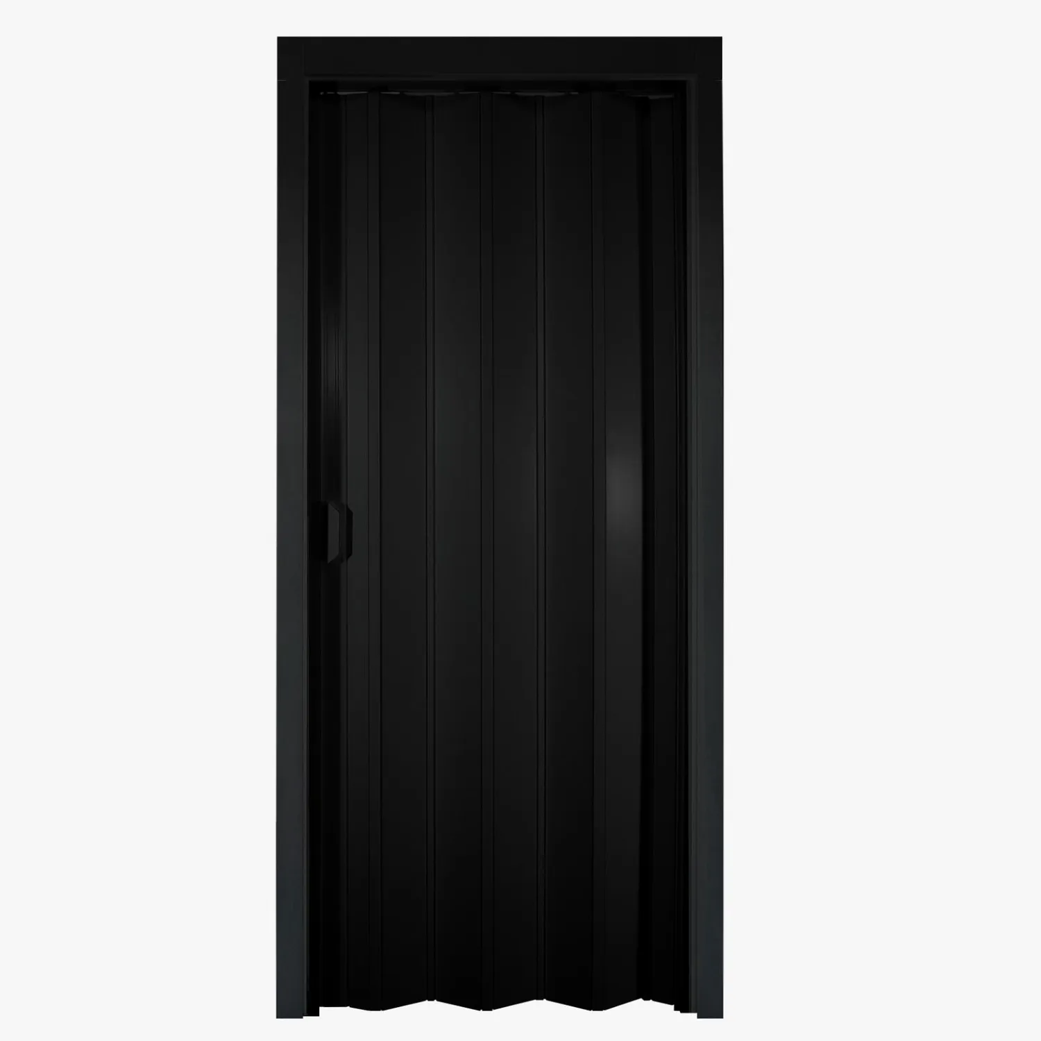 Porta Sanfonada Pvc Preto 210X0,84Cm Holztek | Sodimac
