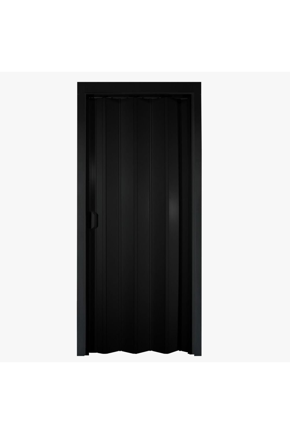 Porta Sanfonada Pvc Preto 210X0,84Cm Holztek | Sodimac