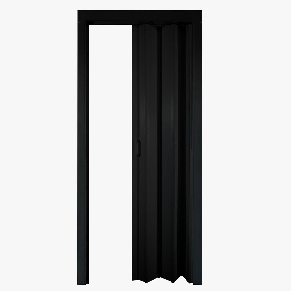 Porta Sanfonada Pvc Preto 210X0,84Cm Holztek, marca Holztek - Foto Principal