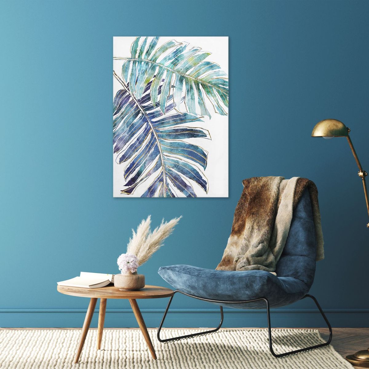 Quadro Flora Folia2 50X70 Just Home Collection, marca Just Home Collection - Foto 2