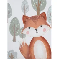 Quadro Infantil Zorro Selva 30X40 Just Home Collection