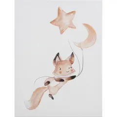 Quadro Infantil Zorro Globo 30X40 Just Home Collection