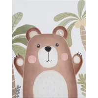 Quadro Inf Oso Selva 30X40