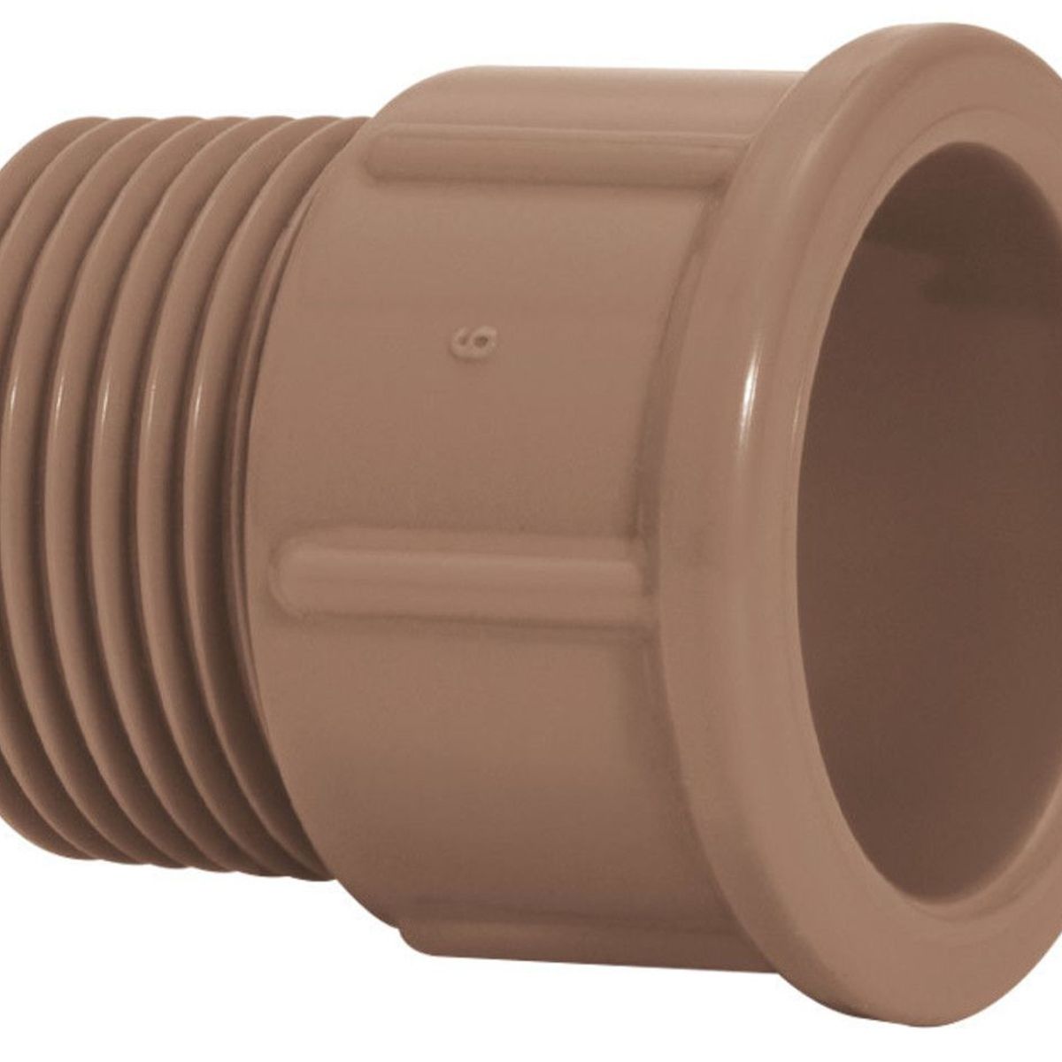 Adaptador Curto Soldavel / Roscável Água Fria marrom 32mmx1", marca Amanco - Foto Principal