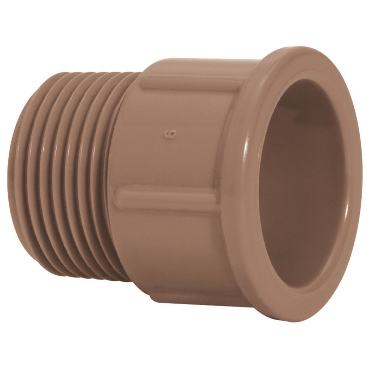 Adaptador Curto Soldavel / Roscável Água Fria marrom 32mmx1", marca Amanco - Foto Principal