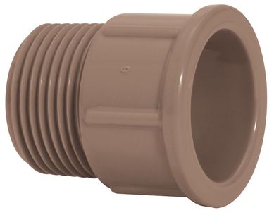 Adaptador Curto Soldavel / Roscvel gua Fria marrom 50mmx1.1/2