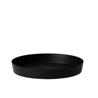 PRATO VENEZA 18 CM, PRETO, .