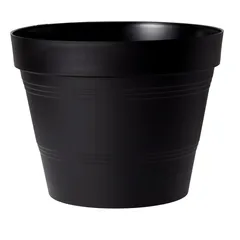 Vaso Veneza Preto 25 X 20 Cm. West