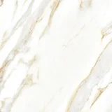 Piso Cerâmico Retificado 64x123 Calacata Gold Satiny Rt64010 Cx2,36