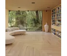 Piso Porcelanato Acetinado Retificado Bege Interno 20x120cm Teca Natural Biancogres Caixa 1,7m²