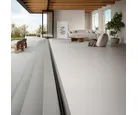 Piso Porcelanato Acetinado Retificado Cinza Interno 60x60cm Cemento Nebbia Biancogres Caixa 2,2m²