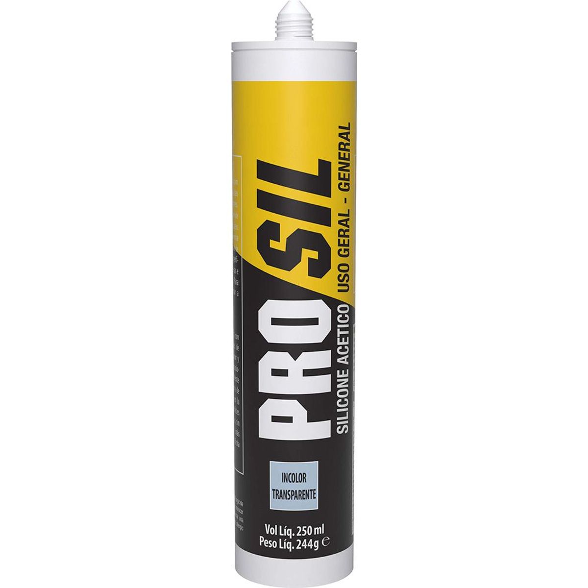 Silicone Acetico Pro Sil Uso Geral 250ml, marca Topex - Foto Principal