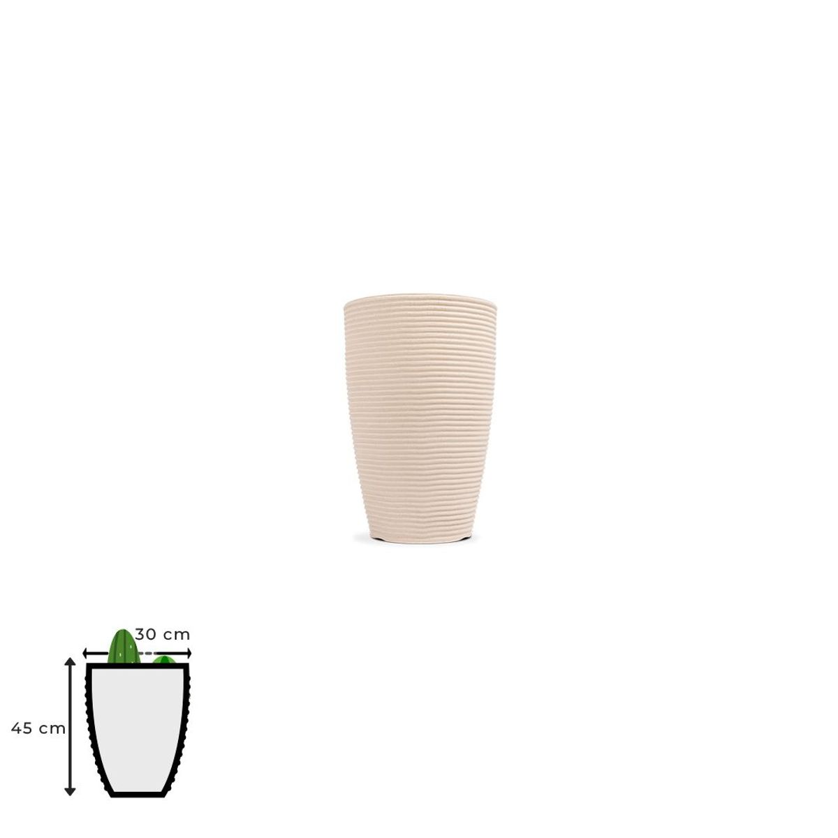 Vaso Cone Riscato 45 Areia Vasap, marca Vasap - Foto Principal