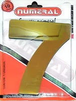 Algorismo 7 Dourado 125mm ACM Numeral
