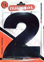 Algorismo 2 Preto 125mm ACM Numeral