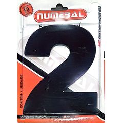 Algorismo 2 Preto 125mm ACM Numeral