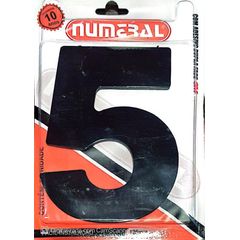 Algorismo 5 Preto 125mm ACM Numeral