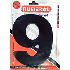 Algorismo 9 Preto 125mm ACM Numeral