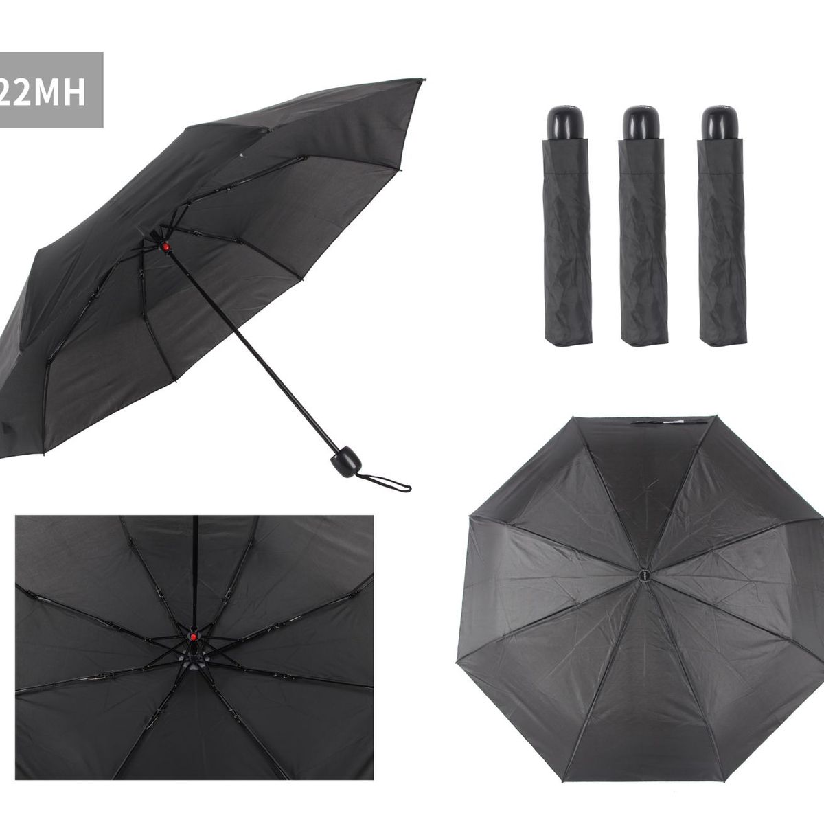 Guarda-Chuva Ss022Mh Mini Metal Masculino, marca Sodimac - Foto 2