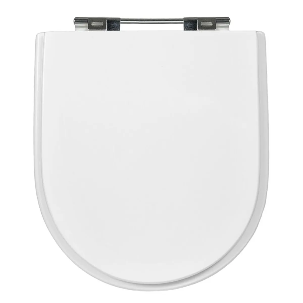 Assento Sanitário com Fechamento Comum em Mdf Laqueado Branco Sensi Dacqua, marca Sensi Dacqua - Foto Principal