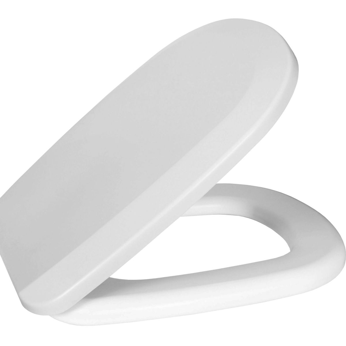 Assento Sanitário Almofadado Modelo Multi com Fechamento Comum em Polipropileno na Cor Branco Sensi Dacqua, marca Sensi Dacqua - Foto Principal
