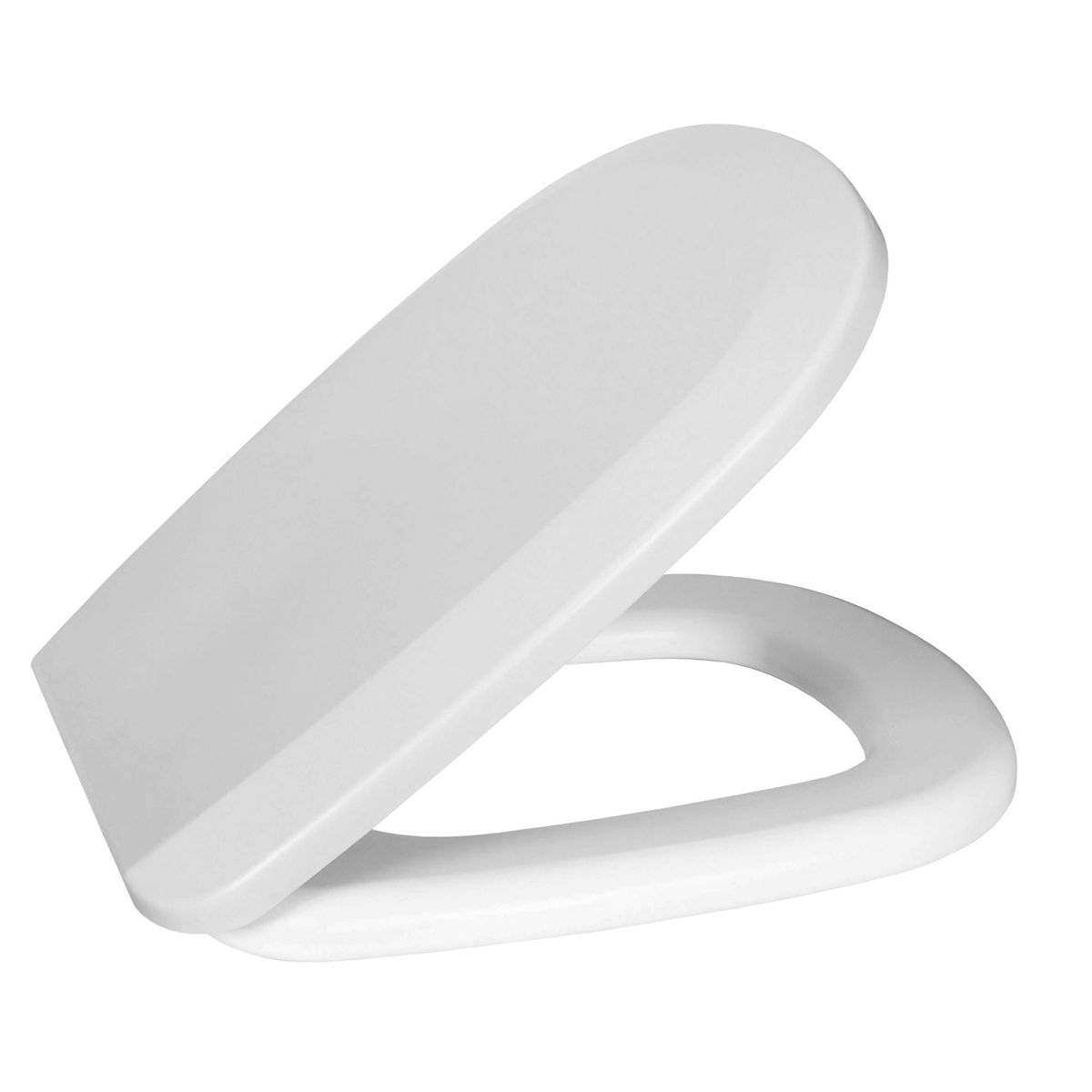 Assento Sanitário Almofadado Modelo Multi com Fechamento Comum em Polipropileno na Cor Branco Sensi Dacqua, marca Sensi Dacqua - Foto Principal
