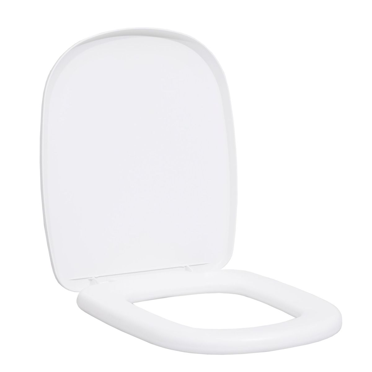 Assento Sanitário Almofadado Modelo Multi com Fechamento Comum em Polipropileno na Cor Branco Sensi Dacqua, marca Sensi Dacqua - Foto 2