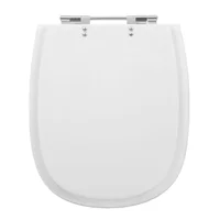 Assento Sanitário em Resina de Poliéster com Fechamento Comum Branco Sensi Dacqua