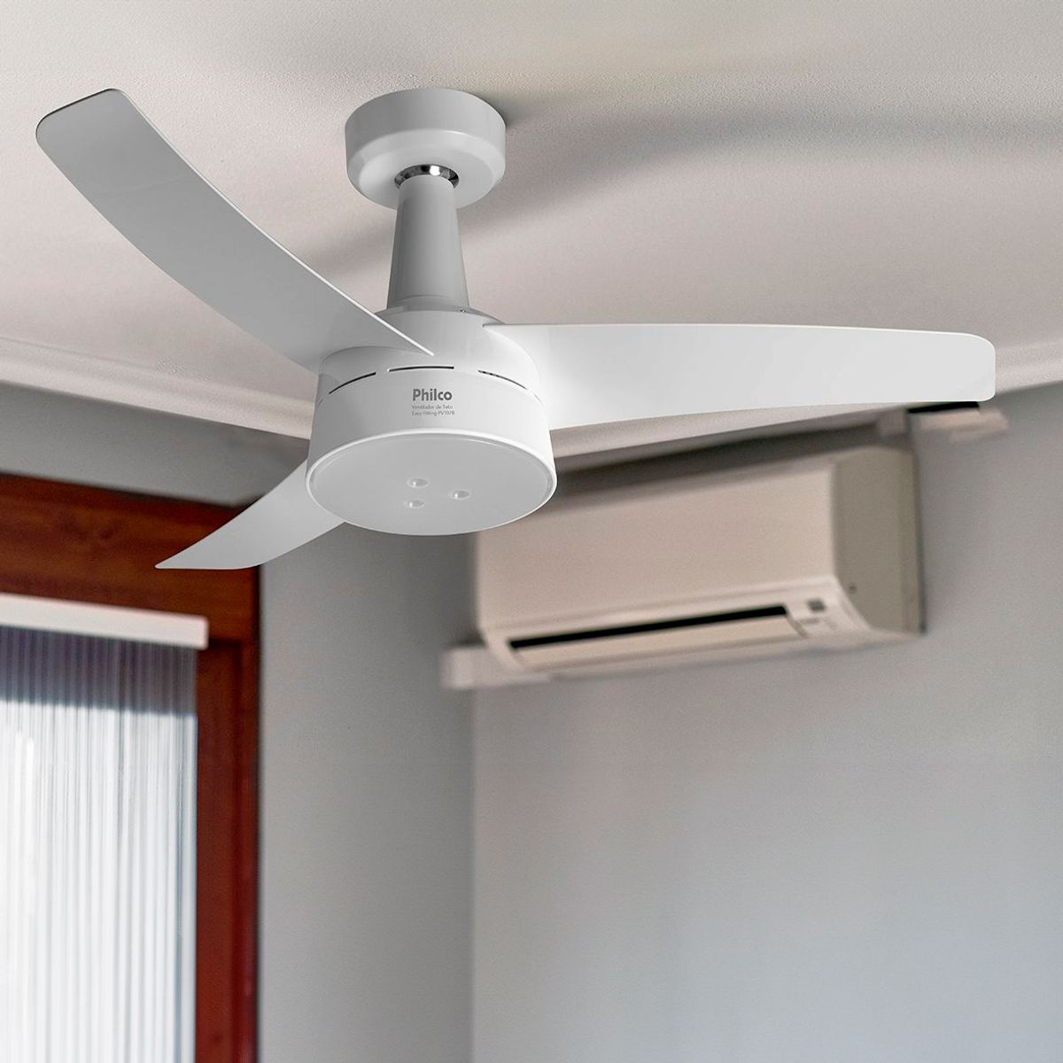 Ventilador de Teto Pvt07b Easy Fitting com Controle 220V Philco, marca Philco - Foto 2