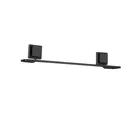 Porta Toalha Banho  Piatina Black 3m