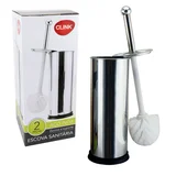 ESCOVA SANITARIA INOX COM BASE