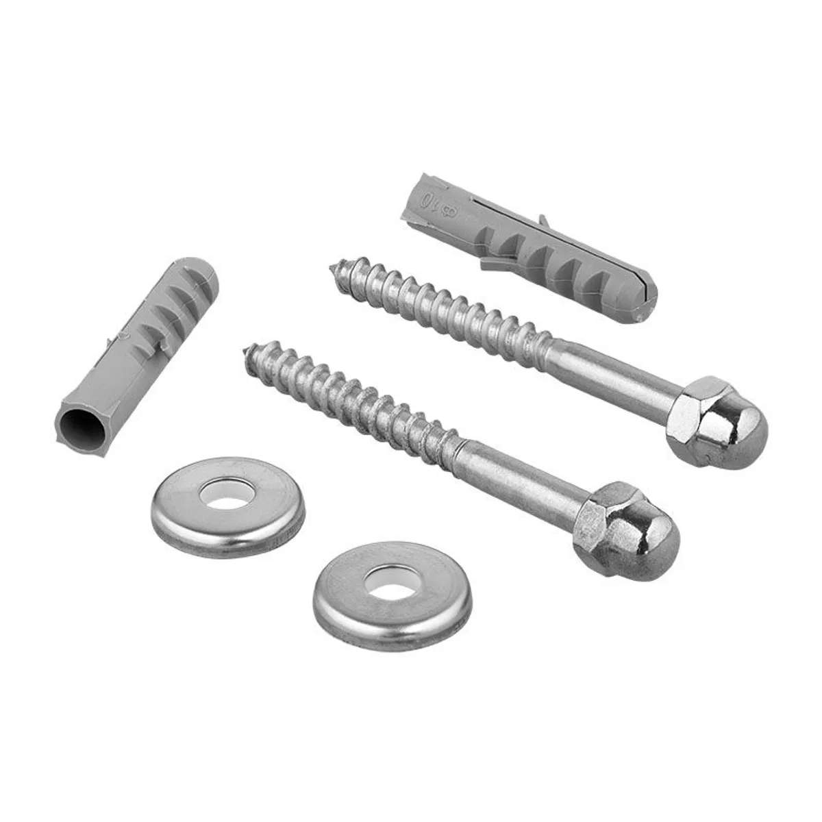 Conjunto Com 2 Parafusos Para Bacia Com Bucha 10mm, marca Deca - Foto Principal