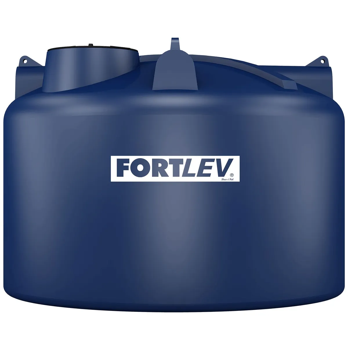 Caixa de Água 10.000L Polietileno Tampa Rosca Azul Fortlev, marca Fortlev - Foto Principal