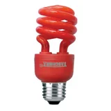 Lâmpada Fluorescente Espiral Vermelha 14W 220V Taschibra